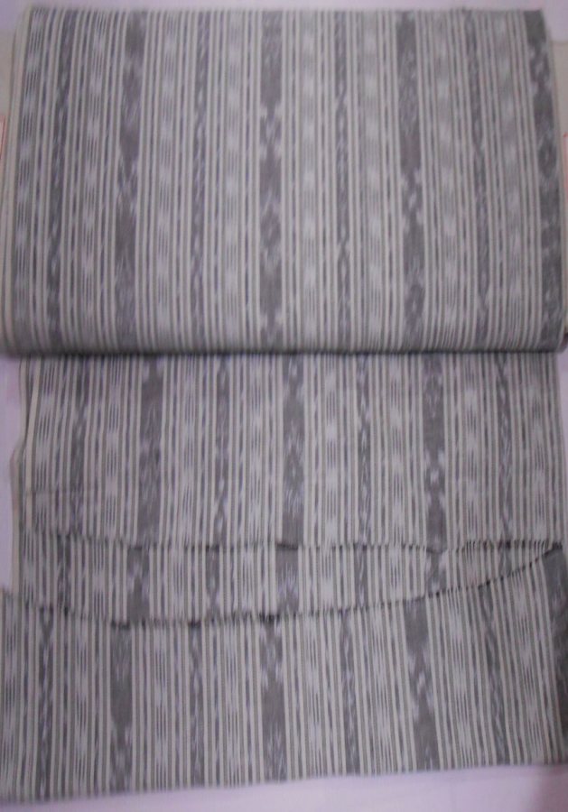 Cotton Ikat design white cloth