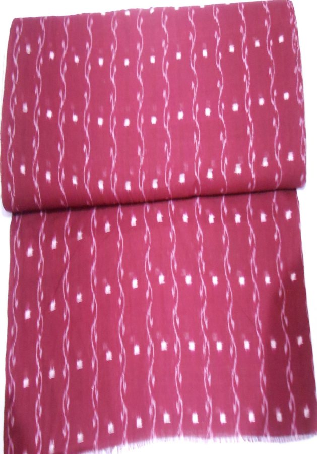 Cotton Ikat designed Red cloth